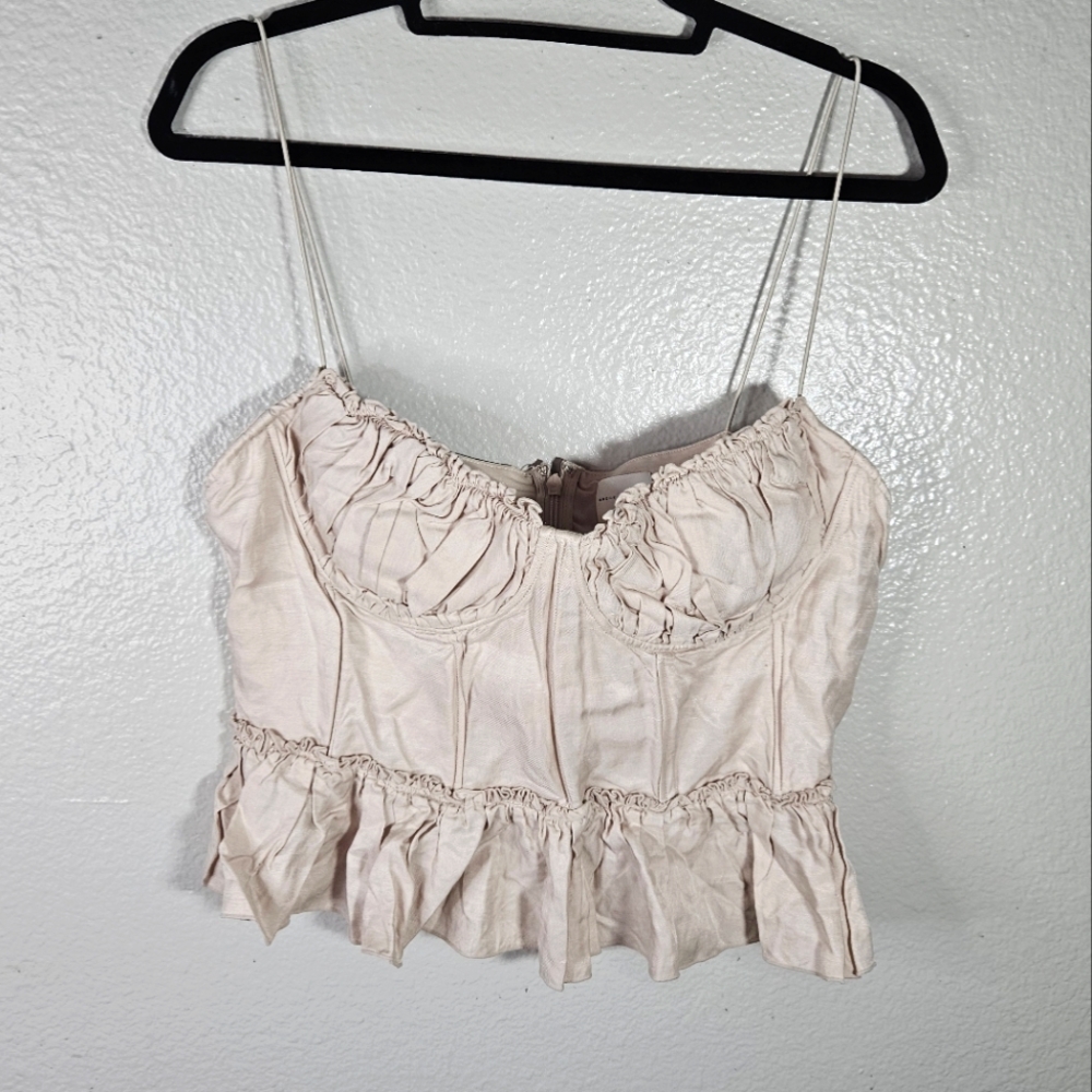 H&M Brock Collection Bustier Corset Top Size L - Picture 4 of 11